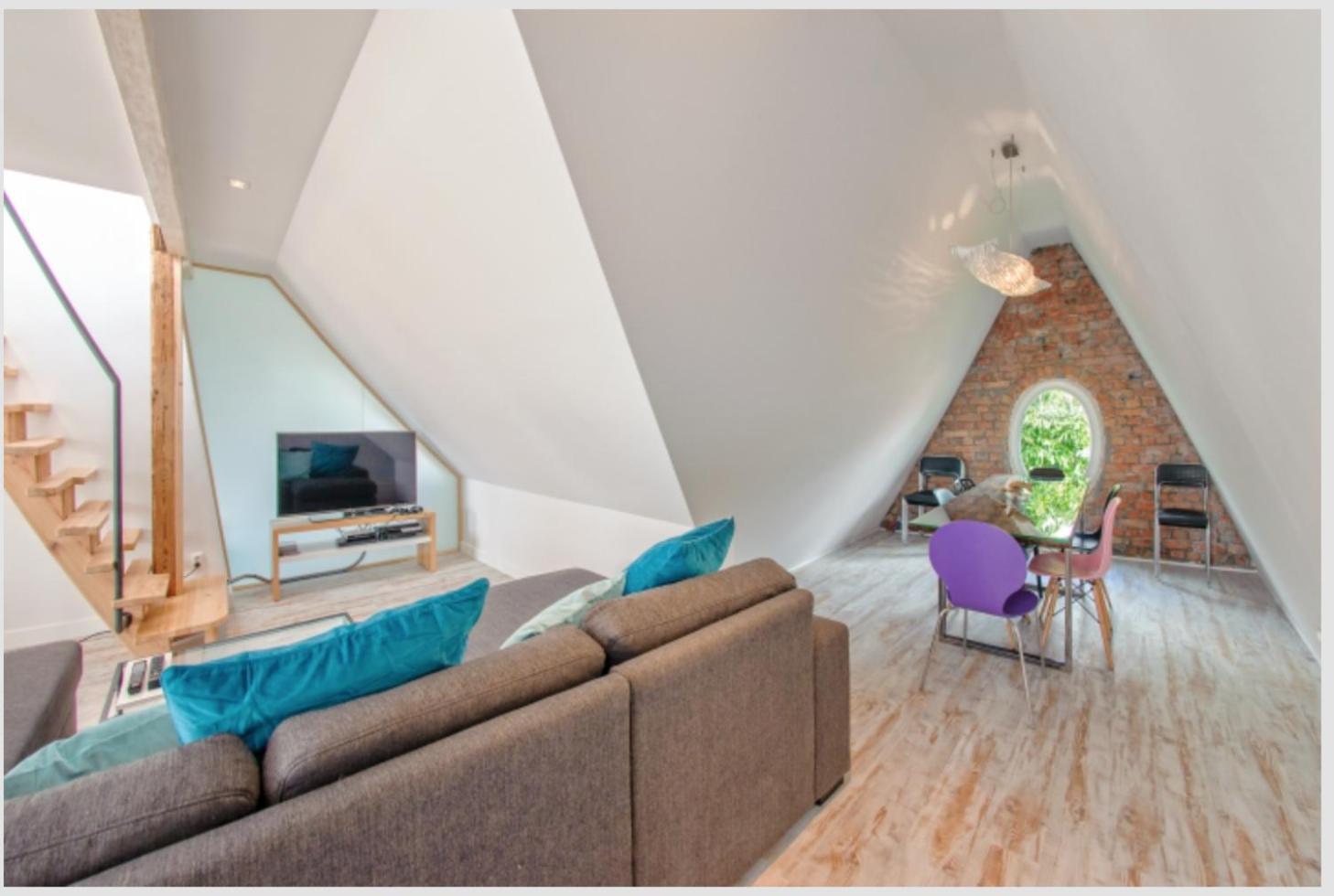 Amazing Big Loft With Seaview 800M To Beach Sopot Exterior photo
